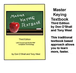 Master Keying Textbook - Third Edition